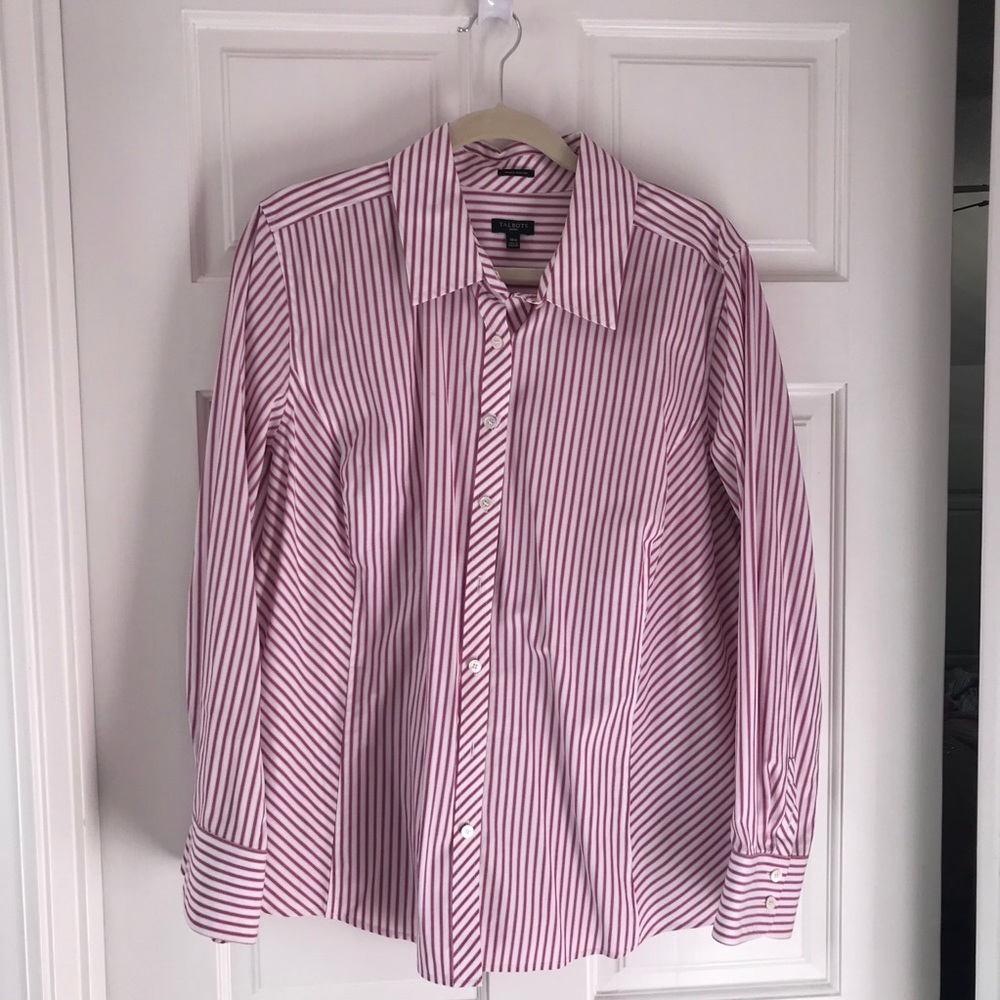 Long sleeve classic stripe shirt